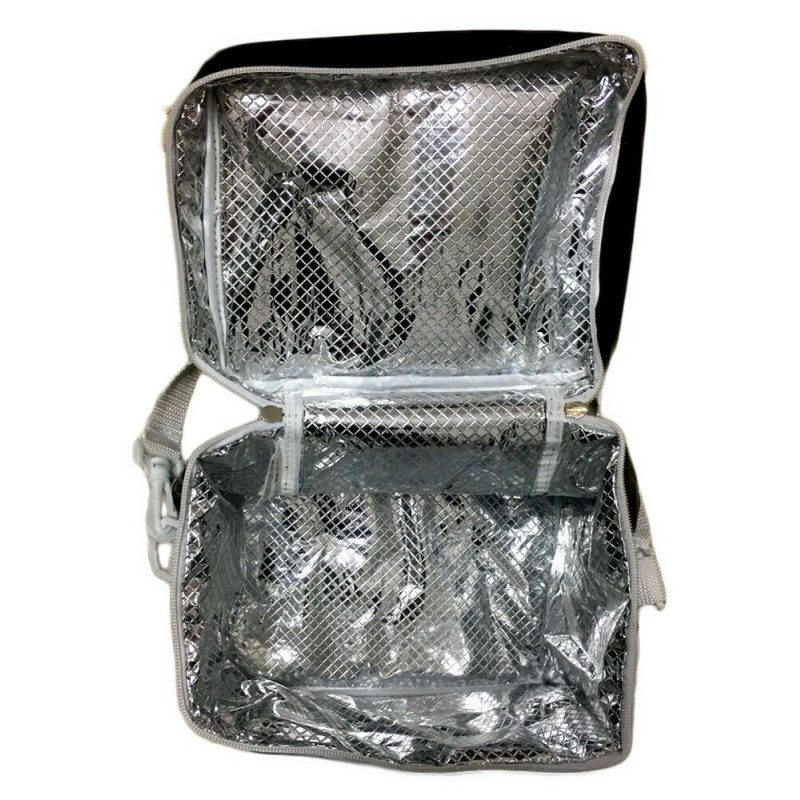 DOBO Borsa termica 12 24 lt frigo campeggio lavoro cibo freddo isol...