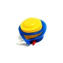 Canotto gonfiabile 1 persona PVC max 90KG gommone giallo blu bambini mare acqua