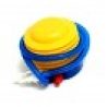 DOBO Canotto gonfiabile 1 persona PVC max 90KG gommone giallo blu b...