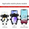 Generico Supporto smartphone auto bocchetta aria cellulare universa...