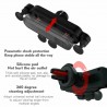 Generico Supporto smartphone auto bocchetta aria cellulare universa...