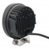 Faro di profondità da lavoro LED proiettore luce anabbagliante capote faretto offroad Truck Jeep Auto Barca Suv (27W Rotondo)