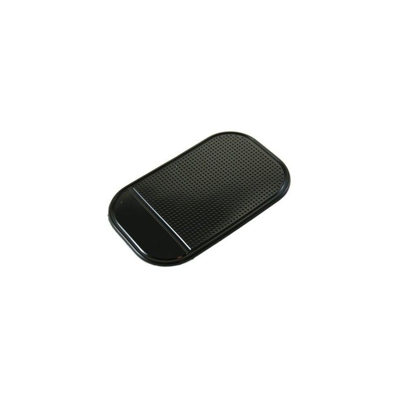 Tappetino in silicone nero antiscivolo adesivo per cruscotto porta reggi oggetti per cellulare smartphone mp3