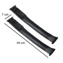 Coppia cuscini salva spazio auto PU sedili oggetti spugna elastica pelle tunnel