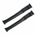 Coppia cuscini salva spazio auto PU sedili oggetti spugna elastica pelle tunnel