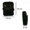 COVERI COLLECTION Borsello tracolla regolabile uomo pelle borsellin...