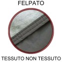 Telo copriauto FELPATO protezione auto intemperie sole pioggia polvere neve TNT