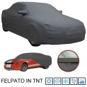 Telo copriauto FELPATO protezione auto intemperie sole pioggia polvere neve TNT