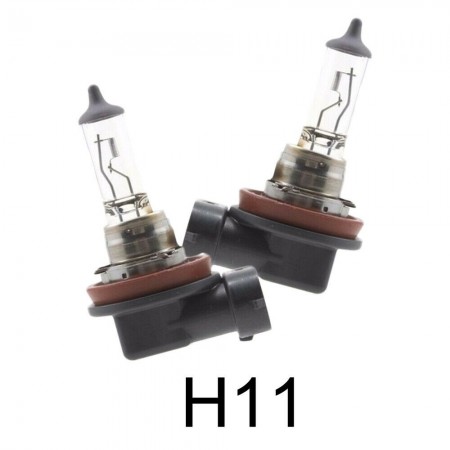 Coppia lampade lampadine Alogene auto H11 12V 100W fari HID macchina ricambio