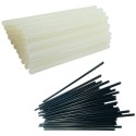 6 confezioni stick colla a caldo 7,2 11 mm trasparente bricolage fai da te nero