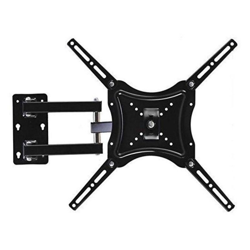 Staffa porta TV monitor 14" a 46" pollici supporto a parete per televisori plasma LCD con braccio estensibile max 50KG