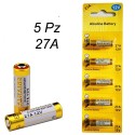 Set pila batterie batteria 27A 27 A LR27A MN27 G27A 12V RICAMBIO TELECOMANDO
