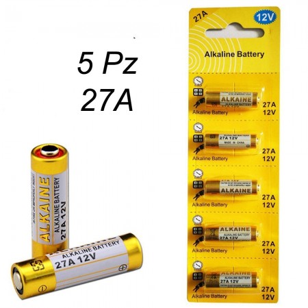 Set pila batterie batteria 27A 27 A LR27A MN27 G27A 12V RICAMBIO TELECOMANDO