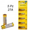 Set pila batterie batteria 27A 27 A LR27A MN27 G27A 12V RICAMBIO TE...
