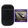 Tappetino in silicone nero antiscivolo adesivo per cruscotto porta reggi oggetti per cellulare smartphone mp3