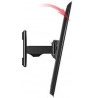 Staffa porta TV monitor 14" a 46" pollici supporto a parete per televisori plasma LCD con braccio estensibile max 50KG