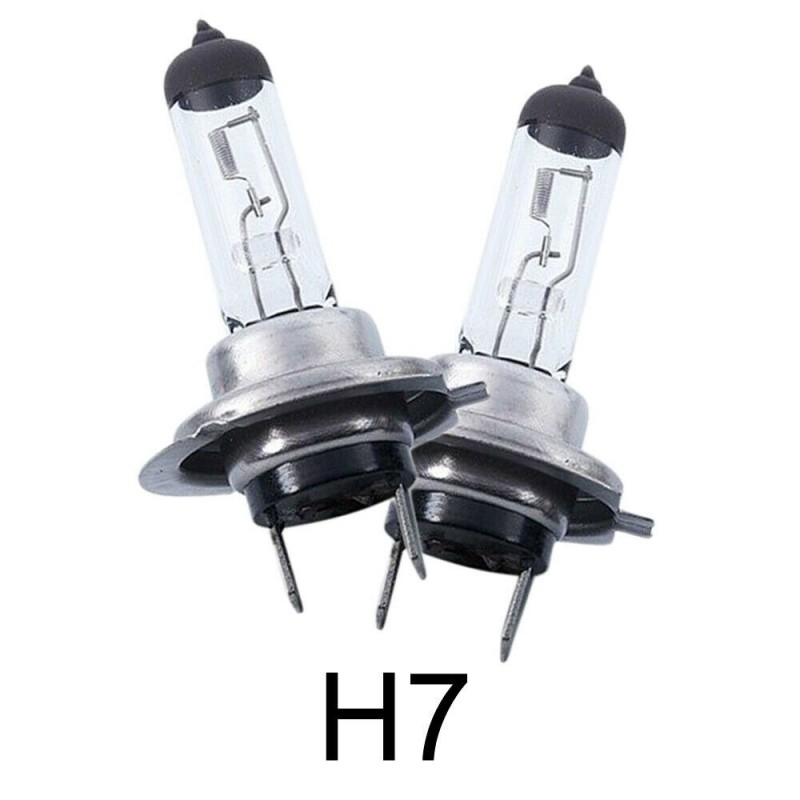 Coppia lampade lampadine Alogene auto H7 12V 100W fari HID macchina ricambio