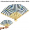 DOBO Ventagli ventaglio fantasie fiori matrimonio sposa 12 24 36 48...