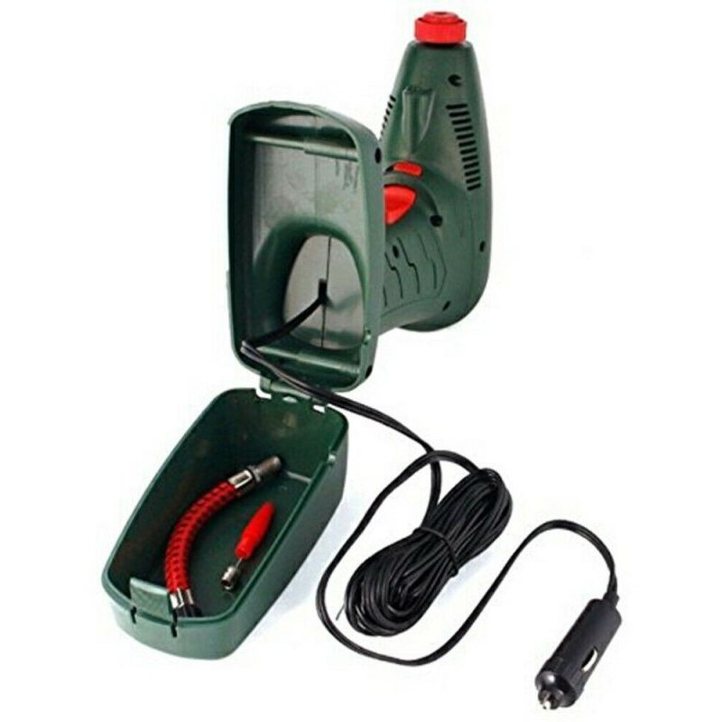 Generico Compressore aria 12V auto pneumatici gonfia gomme bici por...