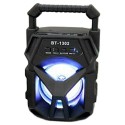 Cassa bluetooth con radio portatile USB AUX TF CARD speaker smartphone luce LED