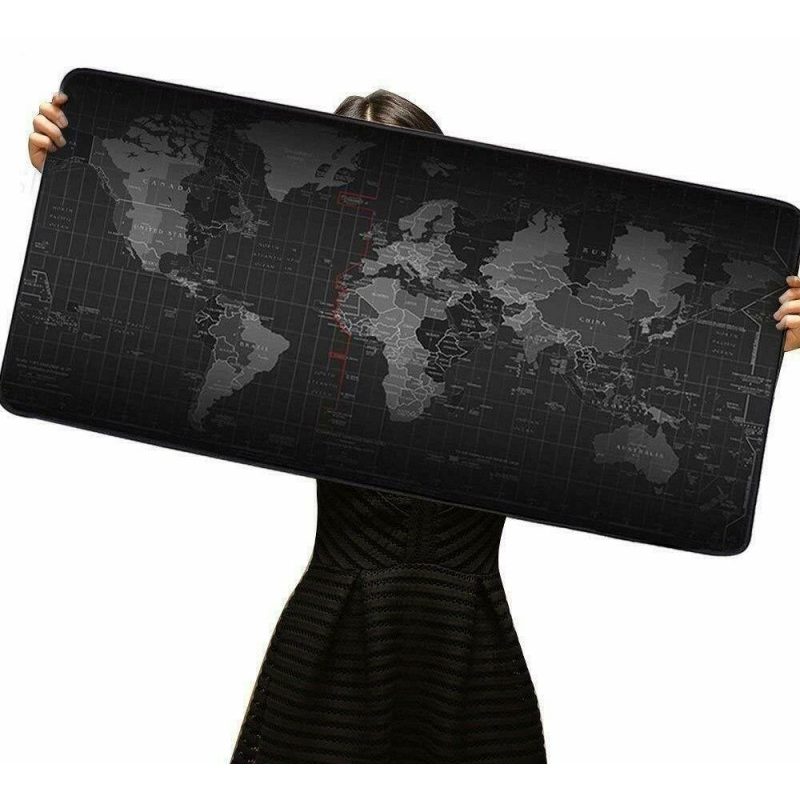DOBO NUOVO Mousepad tappetino 70x30cm XXL Planisfero mouse tappeto ...