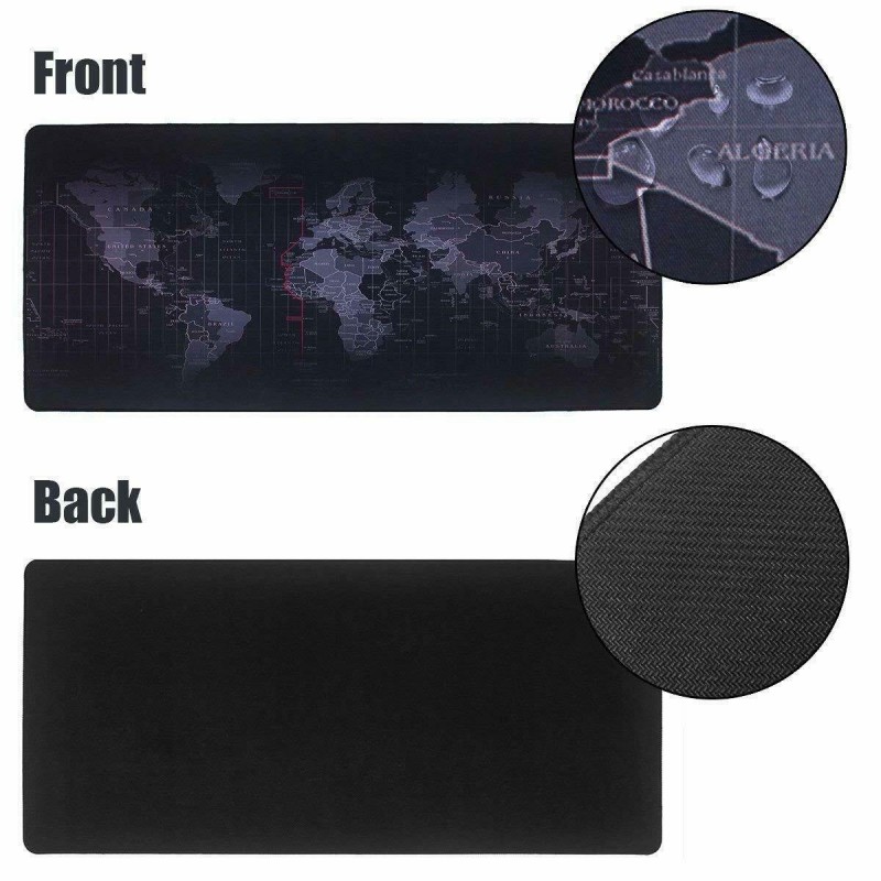 DOBO NUOVO Mousepad tappetino 70x30cm XXL Planisfero mouse tappeto ...
