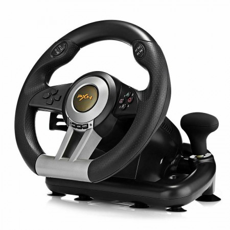Volante gaming sportivo pedali compatibile PC PS XBOX console steering wheel