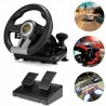 Generico Volante gaming sportivo pedali compatibile PC PS XBOX cons...