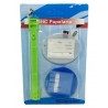 DOBO 2x Targhette indirizzo valigia portatarghetta con laccio plast...