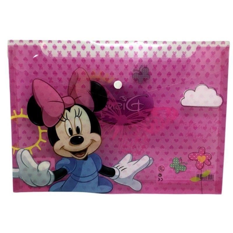 The Walt Disney Company 2x Cartellina Minnie Disney portadocumenti ...