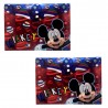 The Walt Disney Company 2x Cartellina Mickey mouse Disney porta fog...