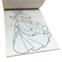 2x Diari per colorare per Bambine Principesse Disney piccolo libro scuola