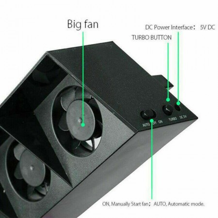 Ventola ventole turbo raffreddamento playstation 4 PS4 ventilatore aria fresca
