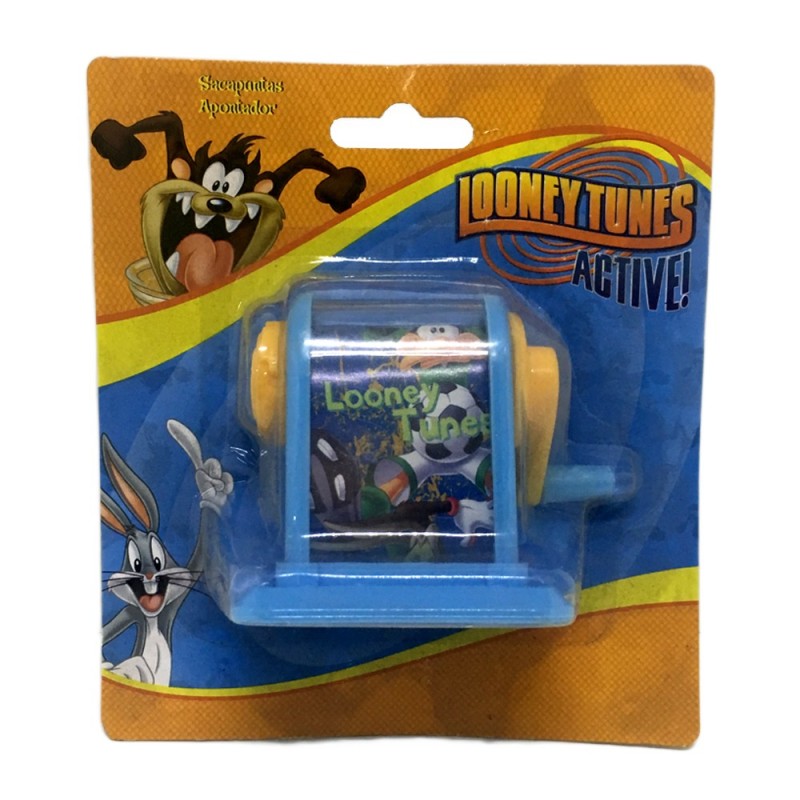 2x Temperino Bambini Looney tunes scuola bugs bunny manuale matita astuccio