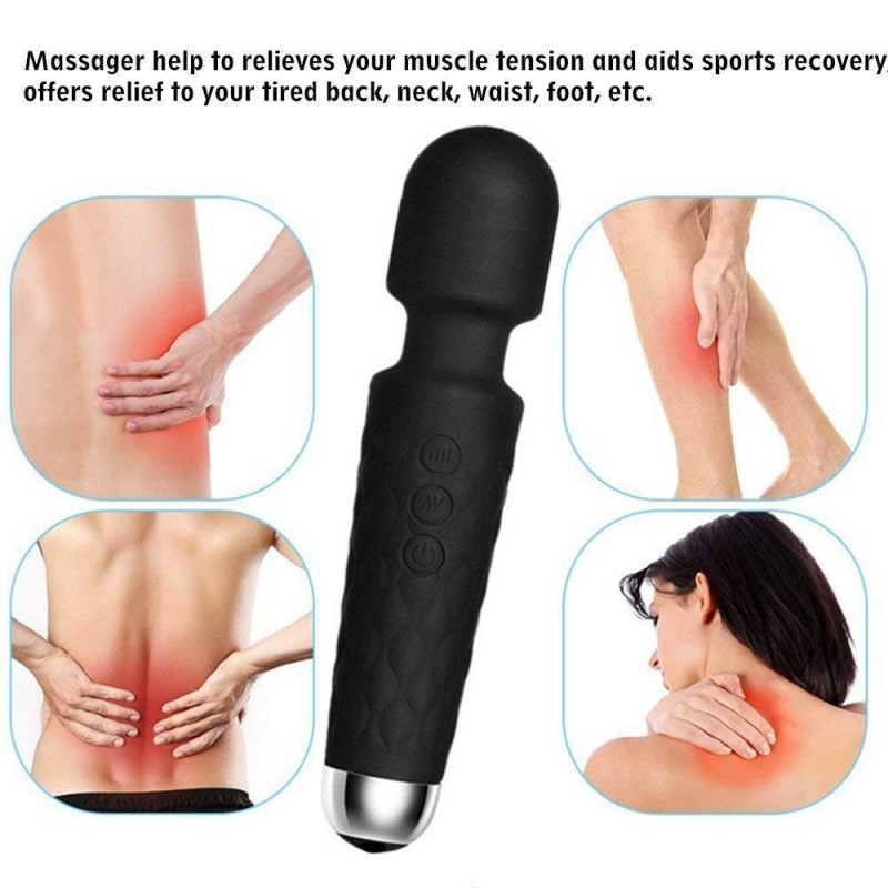 Generico NEW Massaggiatore vibratore 20 velocita corpo relax imperm...
