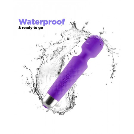 NEW Massaggiatore vibratore 20 velocita corpo relax impermeabile love massage