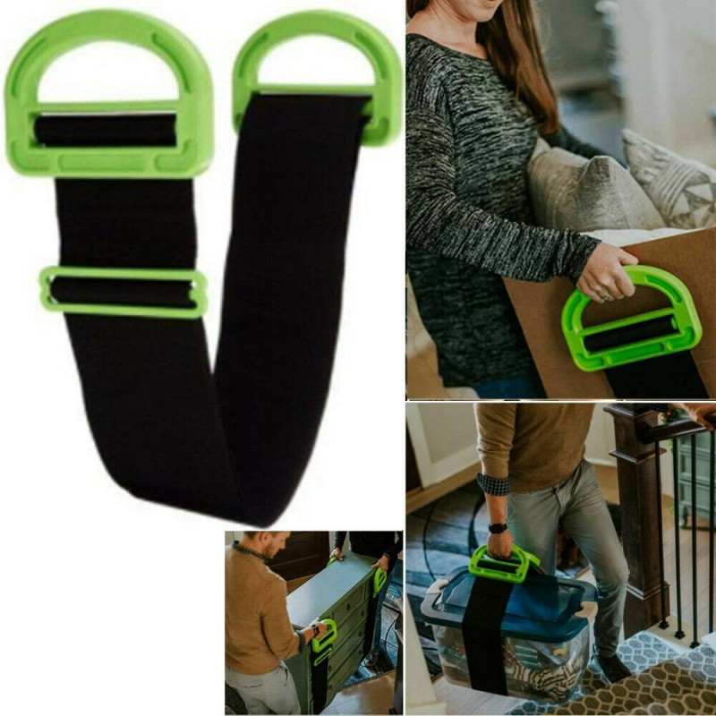 Cinghia sollevamento porta oggetti pesanti manuale manici corda traslochi mobili