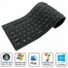 DOBO Tastiera silicone flessibile USB PS2 laptop PC notebook imperm...