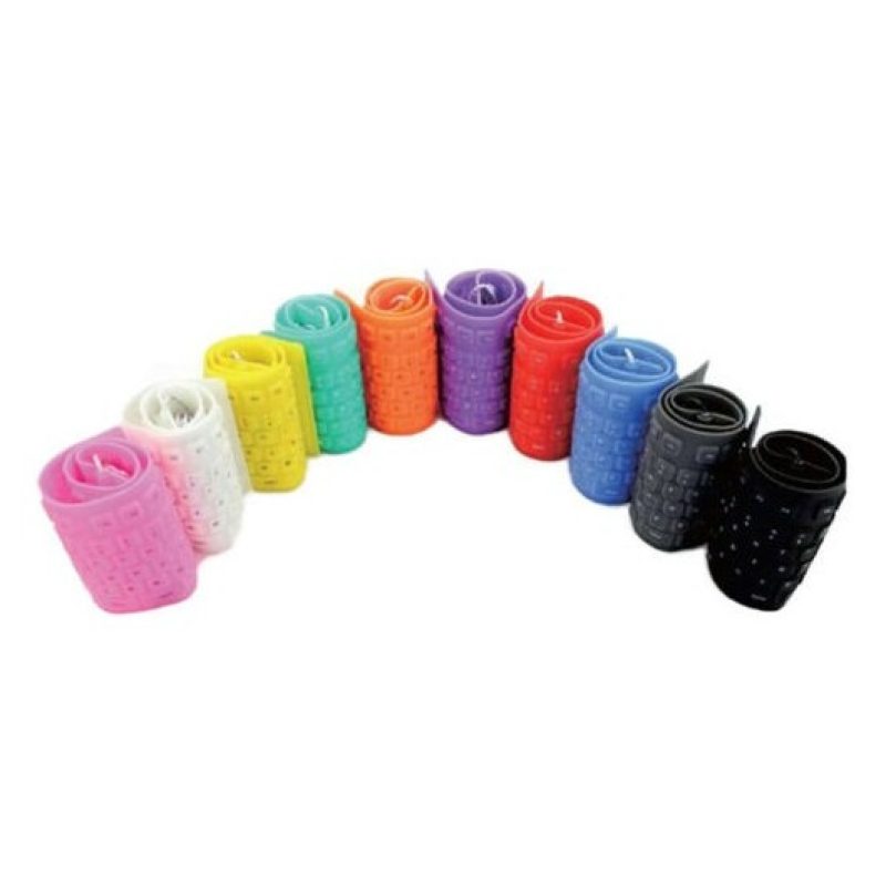 DOBO Tastiera silicone flessibile USB PS2 laptop PC notebook imperm...