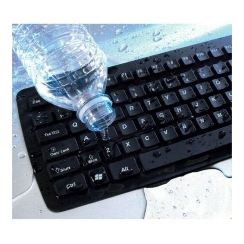 DOBO Tastiera silicone flessibile USB PS2 laptop PC notebook imperm...