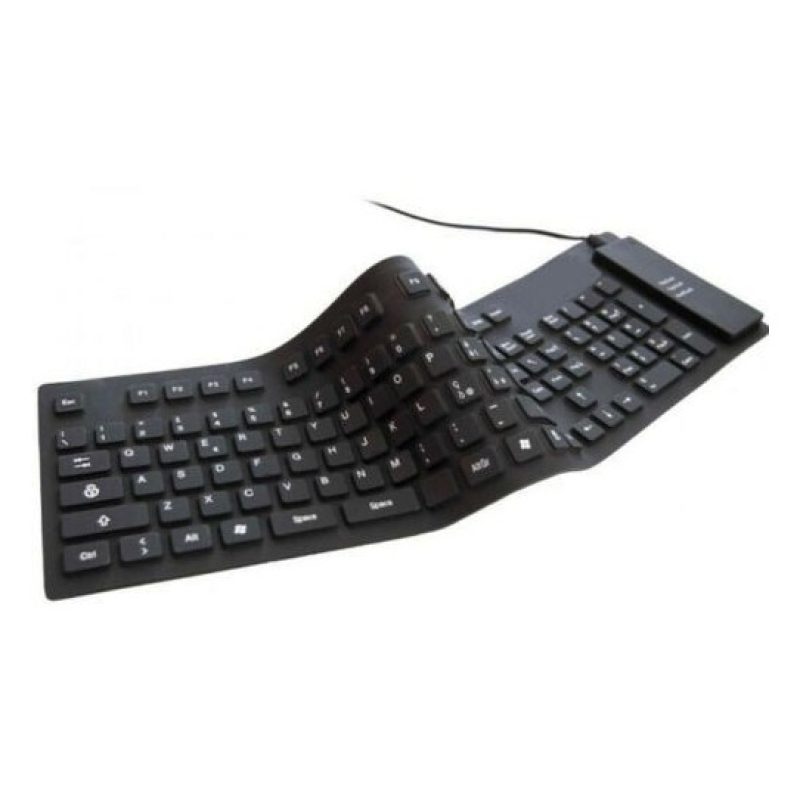 DOBO Tastiera silicone flessibile USB PS2 laptop PC notebook imperm...