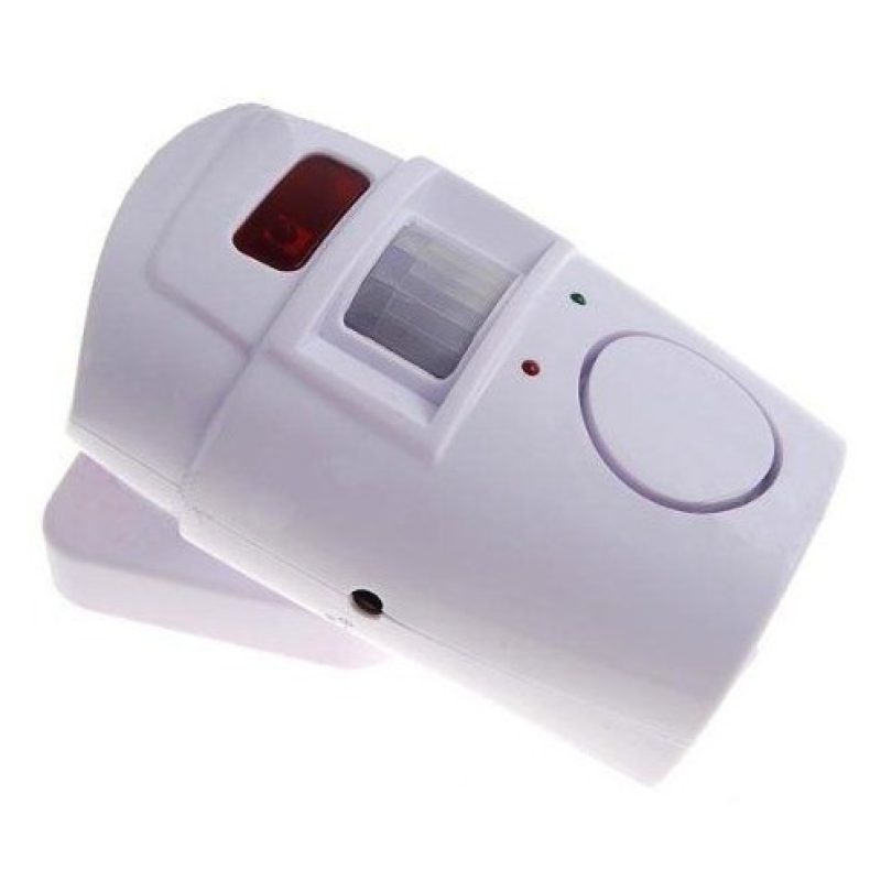 Kit allarme antifurto casa ufficio box sirena 105 DB wireless con 2 telecomandi