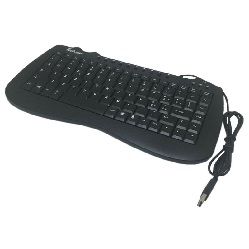 Generico Tastiera USB ultra sottile cablata PC notebook Waterproof