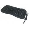 Generico Tastiera USB ultra sottile cablata PC notebook Waterproof ...