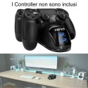 Doppio caricatore Joypad per Playstation 4 controller PS4 dualshock 2 micro USB