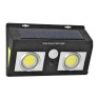 Generico Faretto esterno 40W faro luce 62 LED cob sensore movimento...