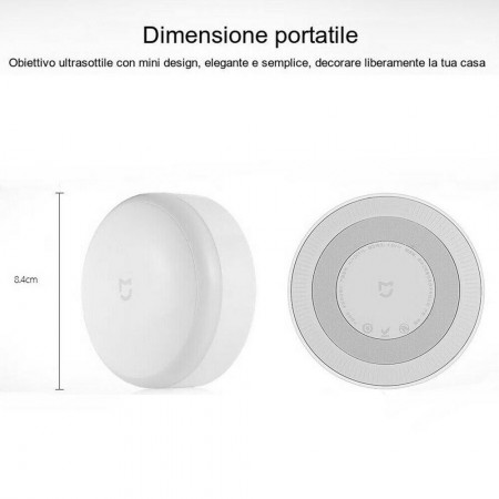 Lampada luce led notturna XIAOMI Mi sensore movimento design moderno luce calda