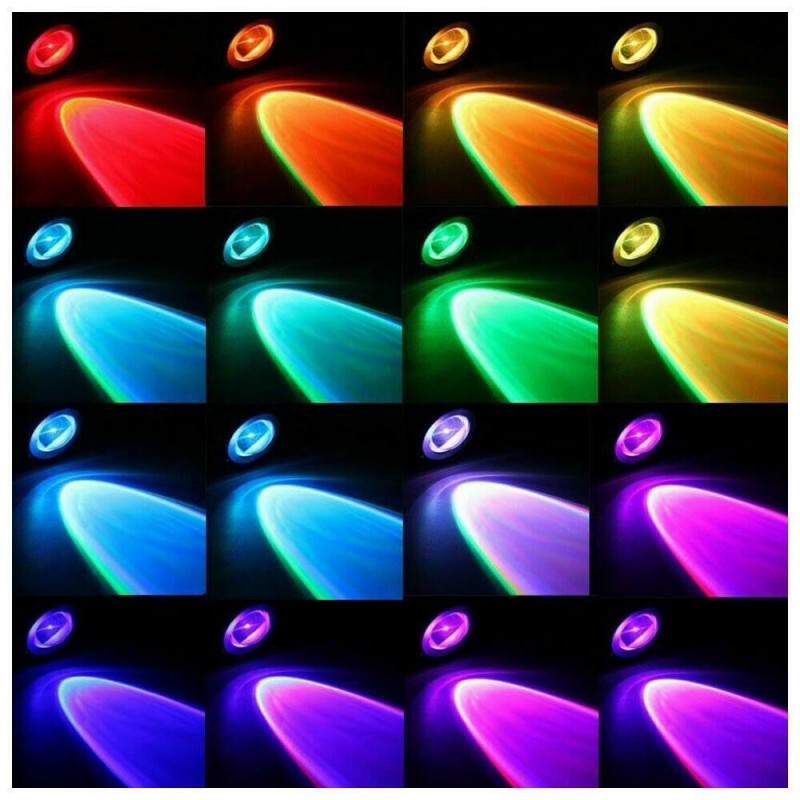 DRIWEI Faretto proiettore LED 10W immersione subacqueo luce fredda ...