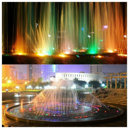 Faretto proiettore LED 10W immersione subacqueo luce fredda calda RGB Multicolor