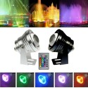 Faretto proiettore LED 10W immersione subacqueo luce fredda calda RGB Multicolor